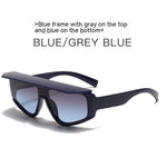 Load image into Gallery viewer, Fashion Square Brim Sunshade Sunglasses