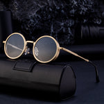 Load image into Gallery viewer, New Fashion Round Frame Sunglasses Men
