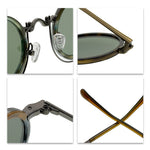 Load image into Gallery viewer, Circular Retro Polarized Artistic Sunglasses