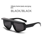 Load image into Gallery viewer, Fashion Square Brim Sunshade Sunglasses