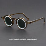 Load image into Gallery viewer, Retro Handmade Tofu Pudding-frame Sunglasses Women's Retro Thick-frame Sunglasses