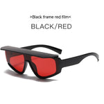 Load image into Gallery viewer, Fashion Square Brim Sunshade Sunglasses