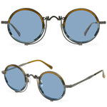 Load image into Gallery viewer, Circular Retro Polarized Artistic Sunglasses
