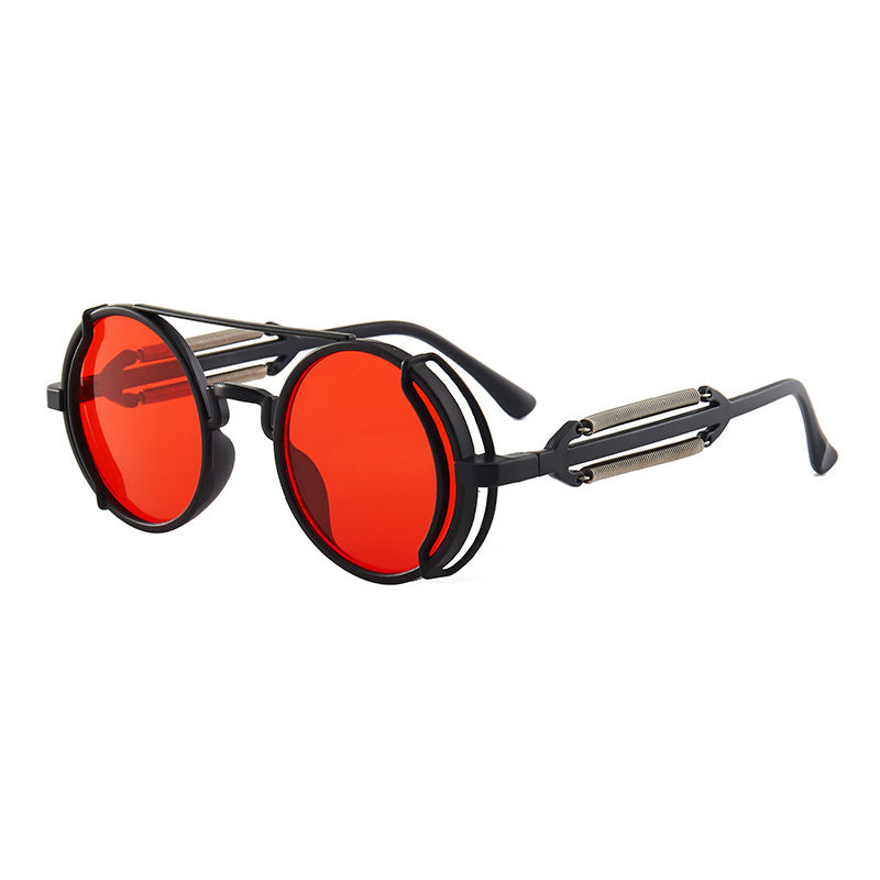 Steampunk Double Spring Leg Glasses