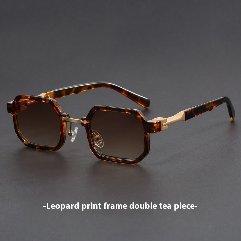 Retro Polygon Exquisite Sunglasses