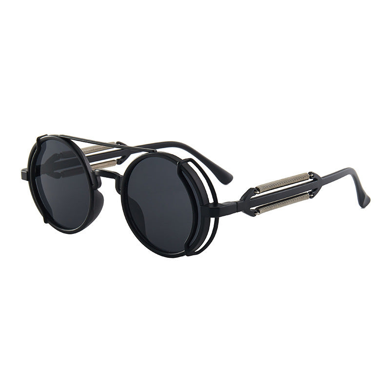 Steampunk Double Spring Leg Glasses