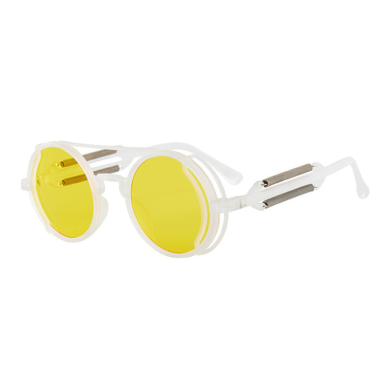 Steampunk Double Spring Leg Glasses