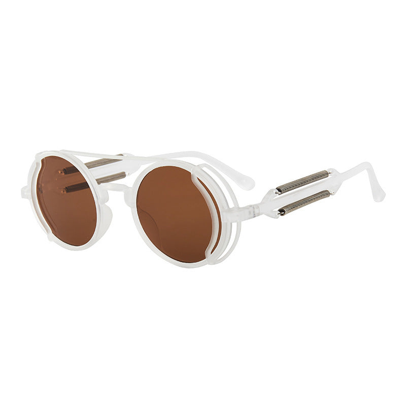 Steampunk Double Spring Leg Glasses